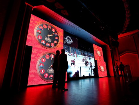 «Авангард» на церемонии представления участников ФОНБЕТ Матча Звезд КХЛ 2020