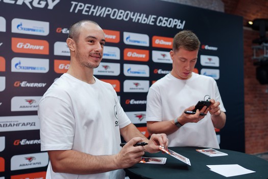 Пресс-конференция «Авангарда» в Санкт-Петербурге