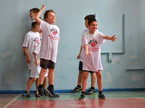 "Физ-ра с "Омскими Ястребами" в 26 гимназии