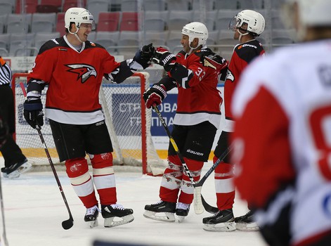 Ветераны «Авангарда» - сборная «Газпром нефти» 11:4