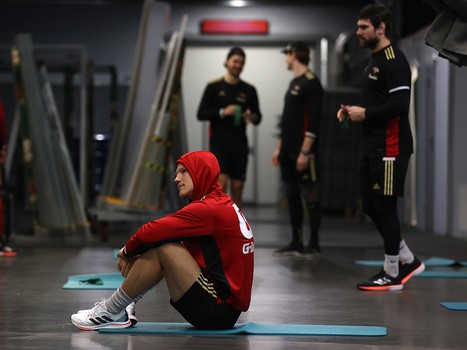 Первая тренировка Никиты Сошникова в «Авангарде»