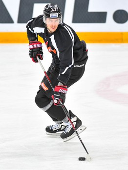 Раскатка "Авангарда" перед матчем с "Витязем"