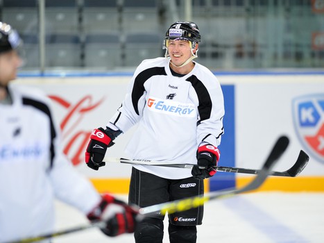 Раскатка "Авангарда" перед заключительным матчем регулярного чемпионата с "Барысом"