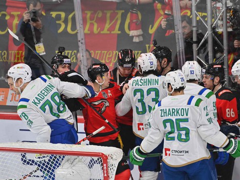 01.03.2020. 1/4 финала Конференции Восток, 1 матч. «Авангард» - «Салават Юлаев» 5:2