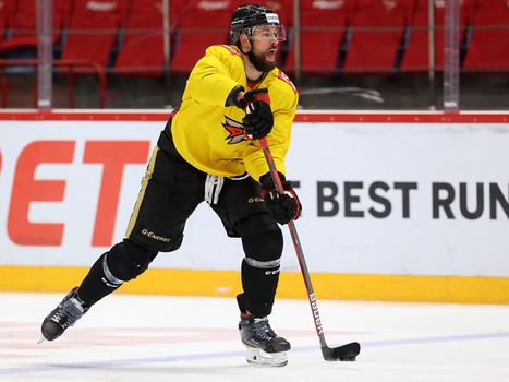 Раскатка «Авангарда» перед матчем с «Торпедо»