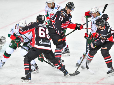 09.03.2017. 1 матч серии 1/2 финала. "Авангард" - "Ак Барс" 1:2 ОТ