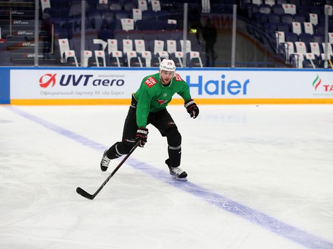 Раскатка «Авангарда» перед выездным матчем с «Ак Барсом»