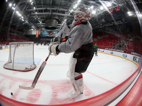 Открытая тренировка «Авангарда» перед стартом плей-офф