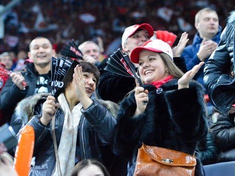 Наша атмосфера. Как поддерживали "Авангард" в сибирском дерби