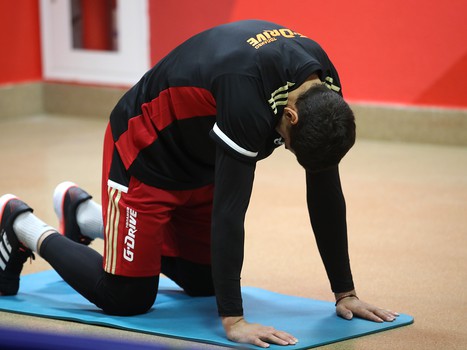 Первая тренировка Наиля Якупова в «Авангарде»