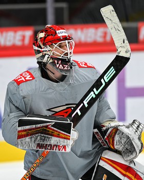 Тренировка «Авангарда» перед матчем со «Спартаком»