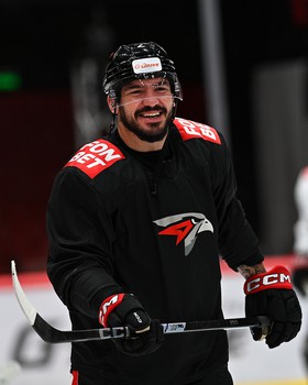 Раскатка «Авангарда» перед матчем с «Локомотивом»