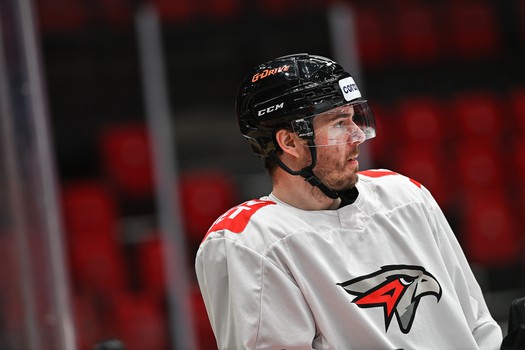 Раскатка «Авангарда» перед матчем с «Ак Барсом»