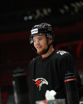 Раскатка «Авангарда» перед матчем с «Локомотивом»