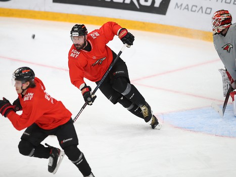 Раскатка «Авангарда» перед третьим матчем серии с «Ак Барсом»