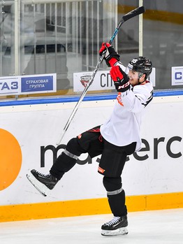 Раскатка "Авангарда" перед матчем с ХК "Сочи"