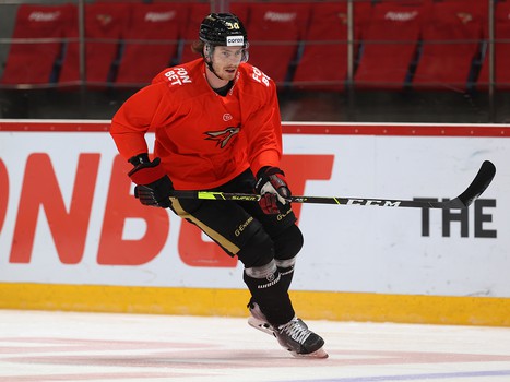 Раскатка «Авангарда» перед матчем против СКА