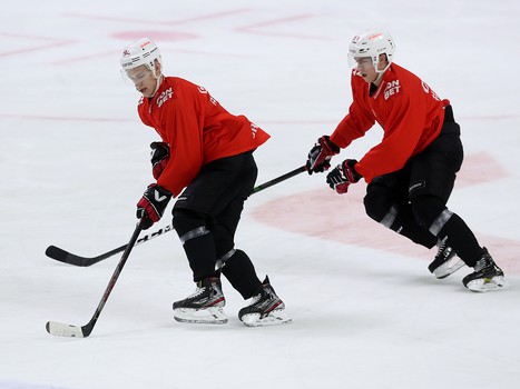 Раскатка «Авангарда» перед выездным матчем против СКА