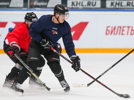 Первая тренировка Богдана Якимова в «Авангарде»