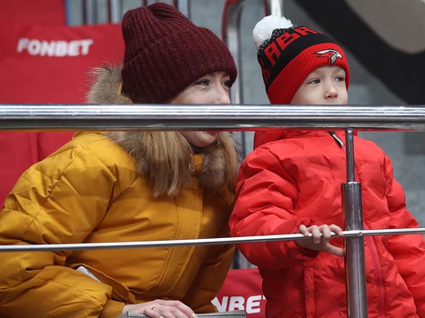 Открытая тренировка «Авангарда» для прессы и болельщиков