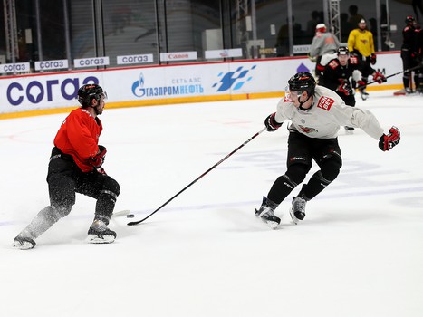 Открытая тренировка «Авангарда» перед стартом второго раунда плей-офф