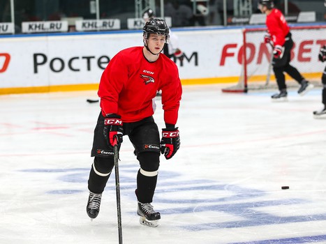 Открытая тренировка «Авангарда» для СМИ