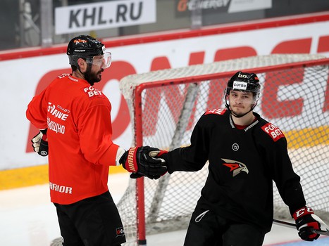 Раскатка «Авангарда» перед третьим матчем серии с «Ак Барсом»