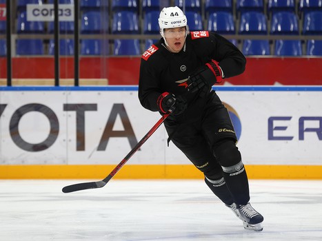 Раскатка «Авангарда» перед выездным матчем со «Спартаком»