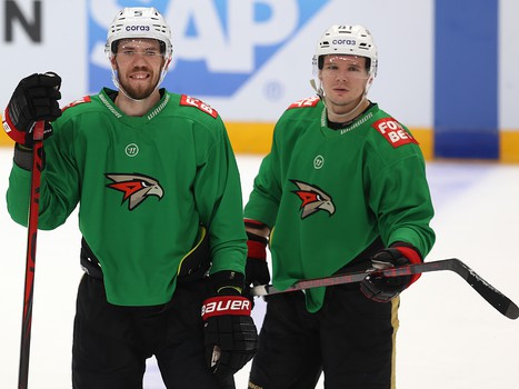 Тренировка «Авангарда» перед выездом