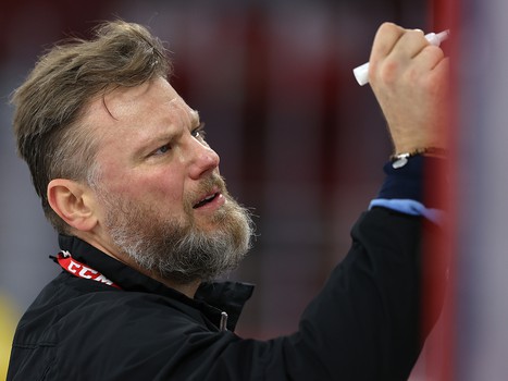 Тренировка «Авангарда» перед матчем в Екатеринбурге