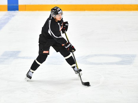 Раскатка "Авангарда" перед матчем с ХК "Сочи"