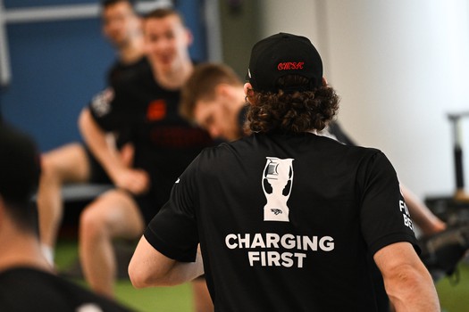 Открытая тренировка «Авангарда» для СМИ