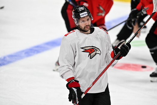 Раскатка «Авангарда» перед матчем с ЦСКА