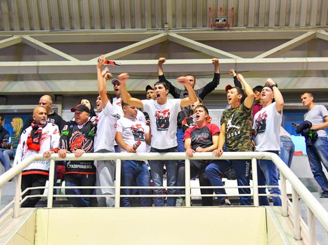 Фан-зона "Авангарда" на "Красной Звезде"