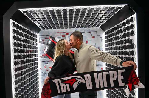 Avangard - SKA 0:1. Game atmosphere