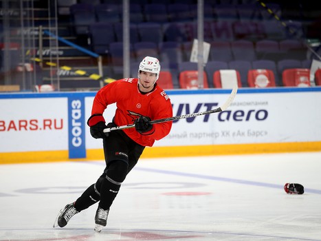 Раскатка «Авангарда» перед вторым матчем серии с «Ак Барсом»