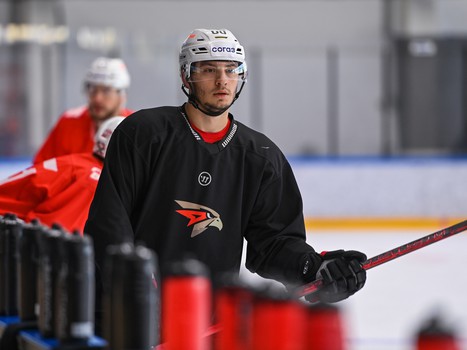 Тренировка «Авангарда» в Омске