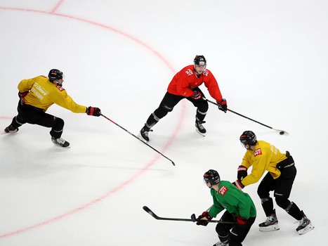 Открытая тренировка «Авангарда» перед стартом второго раунда плей-офф