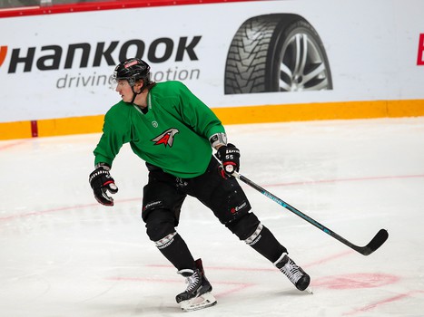 Раскатка «Авангарда» перед матчем с «Куньлунь Ред Стар»