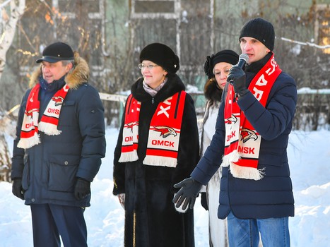 В Омске открыли площадки для занятий хоккеем