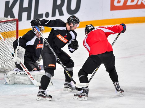 Открытая тренировка "Авангарда" для СМИ