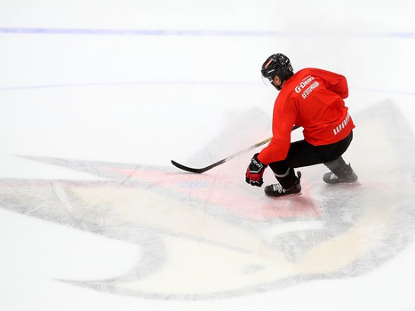 «Белые» vs «красные»: тренировочный матч