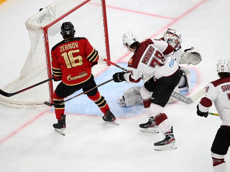 09.02.2021. «Авангард» - «Динамо» Рига 5:1