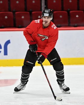 Раскатка «Авангарда» перед матчем с «Локомотивом»