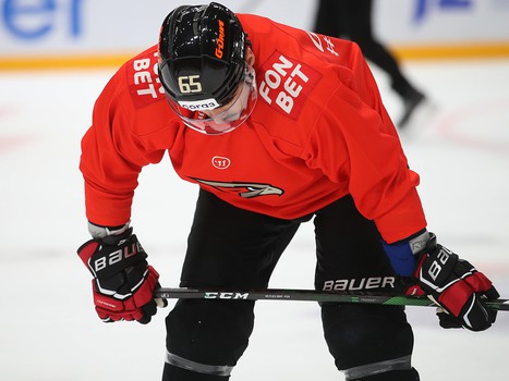 Первая тренировка Наиля Якупова в «Авангарде»