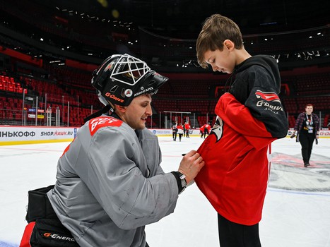 Открытая тренировка «Авангарда» для участников Программы лояльности