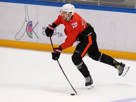 Тренировка «Авангарда» в Сочи