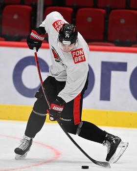 Раскатка «Авангарда» перед матчем с «Торпедо»