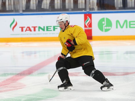 Раскатка «Авангарда» перед выездным матчем с «Ак Барсом»