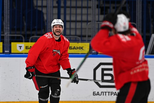 Тренировка «Авангарда» в Ярославле